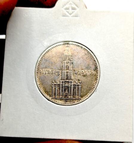 WW2 german Nazi Third Reich early 1933 Election of Adolf Hitler silver coin REICHS MARK WW2 german Nazi Third Reich early 1933 Election of Adolf Hitler silver coin REICHS MARK