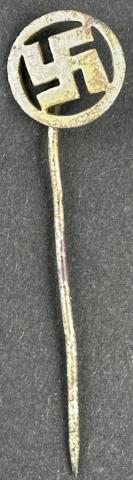 WW2 German Nazi Third Reich Fuhrer NSDAP patriotic stick pin stickpin SWASTIKA