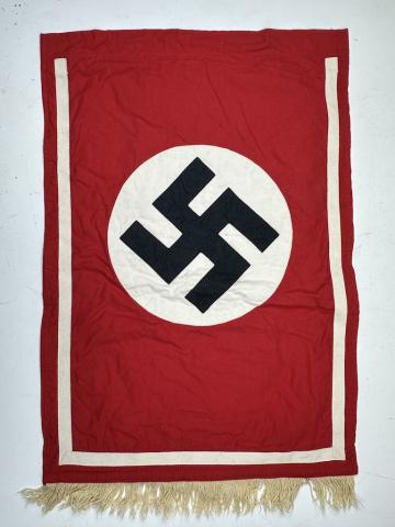 original drapeau allemand brossard banniere WW2 German Nazi Third reich NSDAP FLAG large WALL BANNER MARKED 