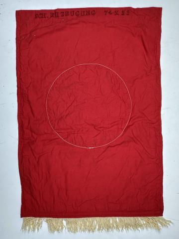 original drapeau allemand brossard banniere WW2 German Nazi Third reich NSDAP FLAG large WALL BANNER MARKED 