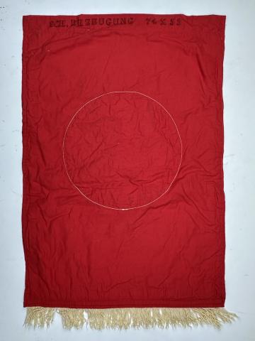 original drapeau allemand brossard banniere WW2 German Nazi Third reich NSDAP FLAG large WALL BANNER MARKED 