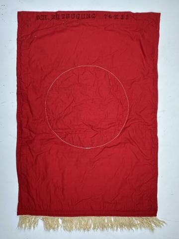 original drapeau allemand brossard banniere WW2 German Nazi Third reich NSDAP FLAG large WALL BANNER MARKED 