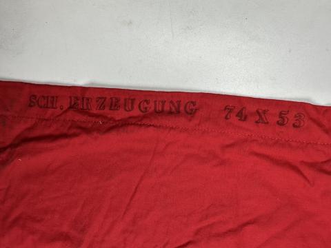 original drapeau allemand brossard banniere WW2 German Nazi Third reich NSDAP FLAG large WALL BANNER MARKED 
