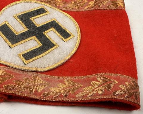 WW2 German Nazi Third Reich NSDAP High leader Officer uniform tunic ARMBAND