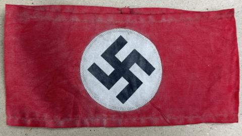 WW2 German Nazi Third Reich NSDAP uniform tunic ARMBAND swastika original