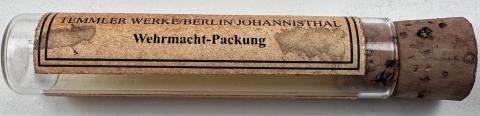 WW2 GERMAN NAZI sOLDIER DRUG PERVITIN ORIGINAL TUBE hitler crystal meth