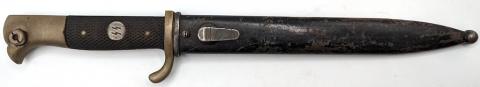WW2 German Nazi WAFFEN SS bayonet edge weapon combat panzer totenkopf wiking das reich