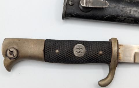 WW2 German Nazi WAFFEN SS bayonet edge weapon combat panzer totenkopf wiking das reich