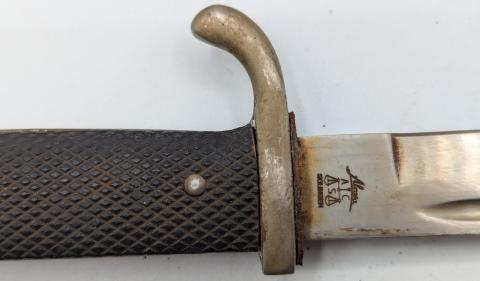 WW2 German Nazi WAFFEN SS bayonet edge weapon combat panzer totenkopf wiking das reich