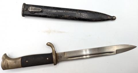WW2 German Nazi WAFFEN SS bayonet edge weapon combat panzer totenkopf wiking das reich