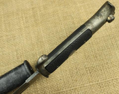 WW2 German Nazi WAFFEN SS bayonet totenkopf panzer wiking edge weapon