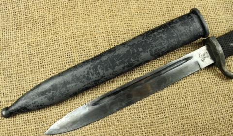 WW2 German Nazi WAFFEN SS bayonet totenkopf panzer wiking edge weapon