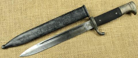 WW2 German Nazi WAFFEN SS bayonet totenkopf panzer wiking edge weapon