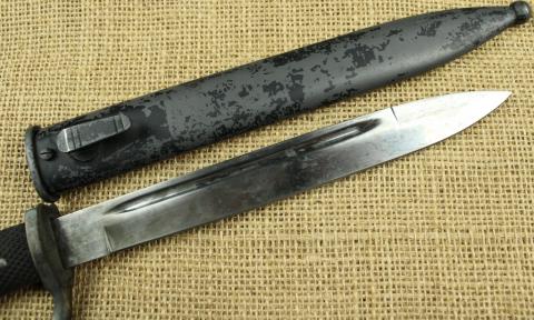 WW2 German Nazi WAFFEN SS bayonet totenkopf panzer wiking edge weapon