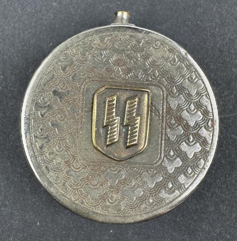 WW2 German Nazi WAFFEN SS field compact ASHTRAY made by RZM
