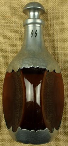 WW2 German Nazi WAFFEN SS kantine carafe bottle with SS runes and Swastika WW2 German Nazi WAFFEN SS kantine carafe bottle with SS runes and Swastika