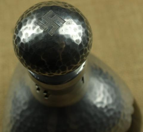 WW2 German Nazi Waffen SS kantine solid large carafe bottle original field gear totenkopf panzer das reich laah