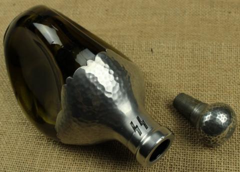 WW2 German Nazi Waffen SS kantine solid large carafe bottle original field gear totenkopf panzer das reich laah