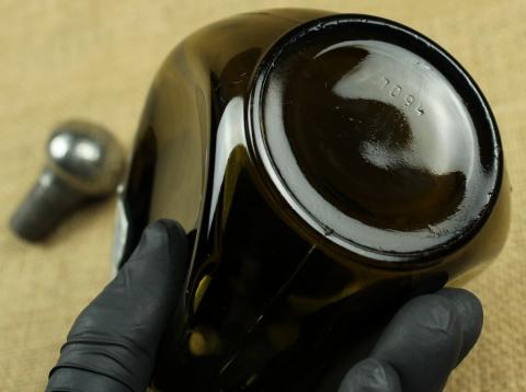 WW2 German Nazi Waffen SS kantine solid large carafe bottle original field gear totenkopf panzer das reich laah