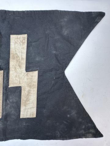 WW2 German Nazi WAFFEN SS FLAG original for sale wwii banner drapeau