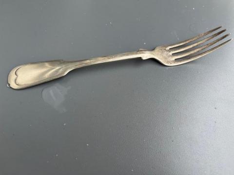 WW2 German Nazi Waffen SS lazarett hospital fork silverware flatware