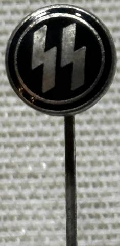 WW2 German Nazi Waffen SS membership stickpin stick pin unmarked