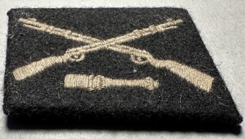 WW2 German Waffen SS NCO collar tab Dirlewanger division rzm tag