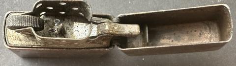 WW2 German Nazi WAFFEN SS NSDAP Swastika flag zippo lighter relic by RZM WW2 German Nazi WAFFEN SS NSDAP Swastika flag zippo lighter relic by RZM