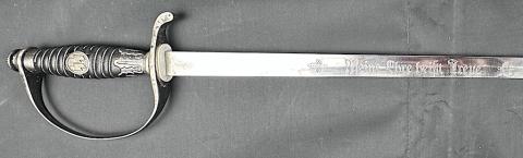 WW2 German Nazi WAFFEN SS Officer Candidate Sword by WKC Solingen