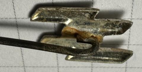 WW2 German Nazi Waffen SS patriotic membership ss runes stickpin