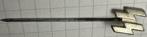 WW2 German Nazi Waffen SS patriotic membership ss runes stickpin