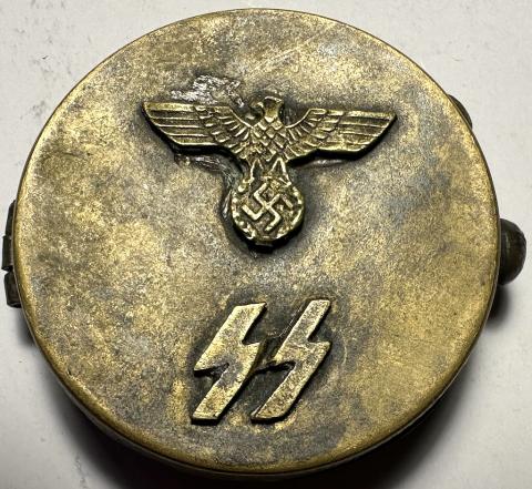 WW2 German Nazi WAFFEN SS pocket ashray engraved Germany 1936