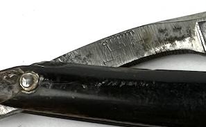 WW2 German Nazi WAFFEN SS soldier personal razor original field gear totenkopf panzer das reich wiking north