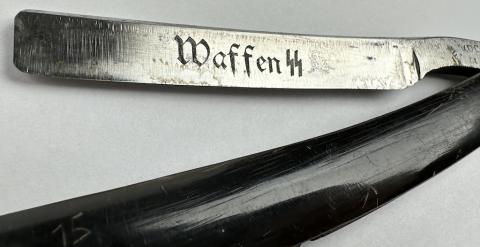 WW2 German Nazi WAFFEN SS soldier personal razor original field gear totenkopf panzer das reich wiking north