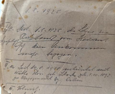 WW2 German Nazi WAFFEN SS Totenkopf concentration camp Dachau SS Guard feldpost letter stamped