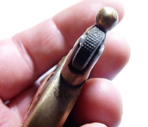 WW2 German Nazi Waffen SS Totenkopf fancy lighter marked eagle reich