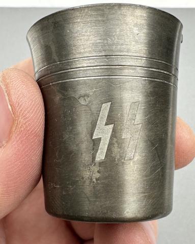 WW2 German Nazi WAFFEN SS TOTENKOPF silverware original flatware for sale