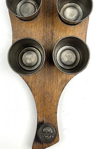 WW2 German Nazi WAFFEN SS TOTENKOPF silverware original flatware for sale