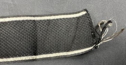 WW2 German Nazi Waffen SS Totenkopf skull cuff title cufftitle BEVO by RZM