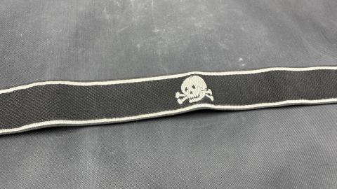 WW2 German Nazi Waffen SS Totenkopf skull cuff title cufftitle BEVO by RZM