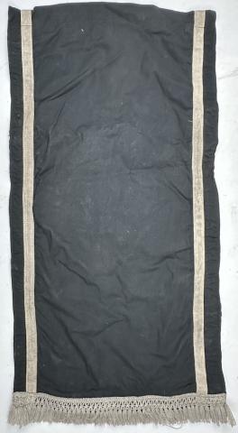 WW2 German Nazi WAFFEN SS wall banner FLAG totenkopf panzer das reich wiking original authentic