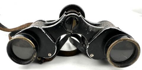 WW2 German Nazi Waffen SS Wehrmacht Reichswerr binoculars field gear