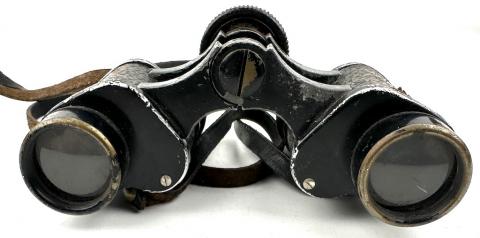 WW2 German Nazi Waffen SS Wehrmacht Reichswerr binoculars field gear