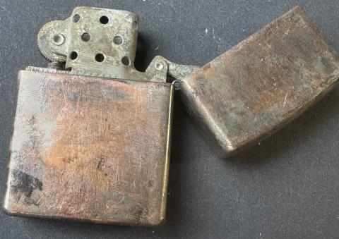 WW2 German Nazi WAFFEN SS WW1 Veteran iron cross zippo lighter