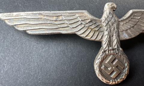 WW2 German Nazi Wehrmacht tunic breast Eagle insignia by assmann