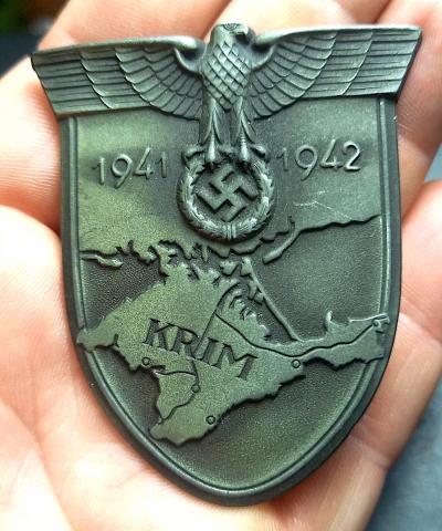 WW2 German Nazi Wehrmacht Waffen SS KRIM shield campaign Crimea