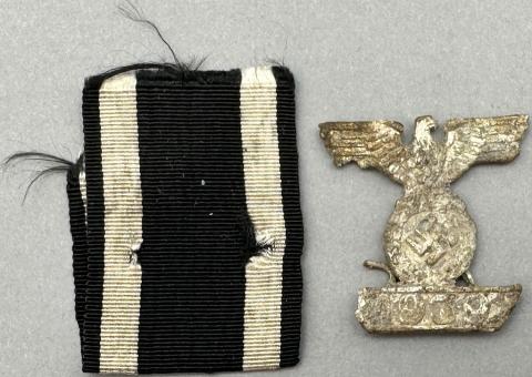 medal Iron cross 2nd class spange clasp WW2 German Nazi Wehrmacht Waffen SS 