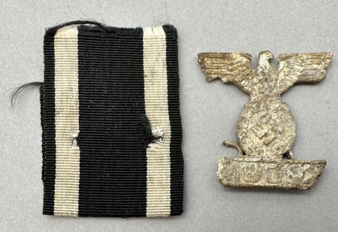 medal Iron cross 2nd class spange clasp WW2 German Nazi Wehrmacht Waffen SS 
