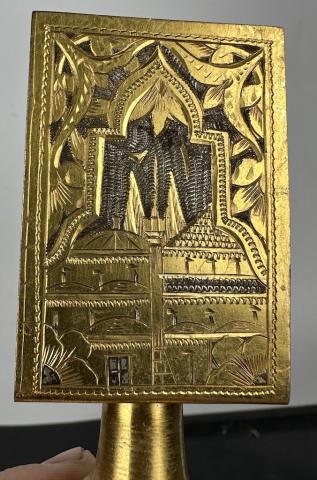 WW2 period JEWISH JEW SYNAGOGUE ceremonial matches cover with Star of david Torah