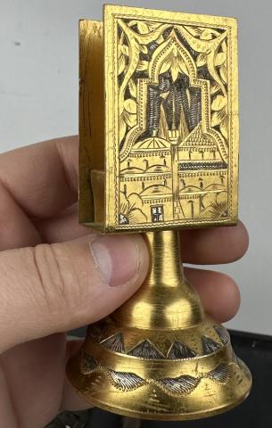 WW2 period JEWISH JEW SYNAGOGUE ceremonial matches cover with Star of david Torah